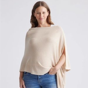 Quince Cashmere/Cotton Nursing Shawl